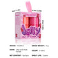 Women Brightening Face Blush Stick 2PCS Jelly Set Purple Lip Cheek Makeup Cosmetics Beauty Health