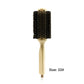 Professional 6 Sizes Barber Salon Wood Handle Boar Bristles Round Brush Removable Tail Hairdresser Hair Brush Hair Round Combs