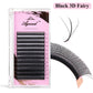 AGUUD 2D Y Lashes Extension Premade Voume Fans Faux Mink Eyelashes Premium Mesh Net Cross Lash Single Tips 2D Y Shaped Eyelashes