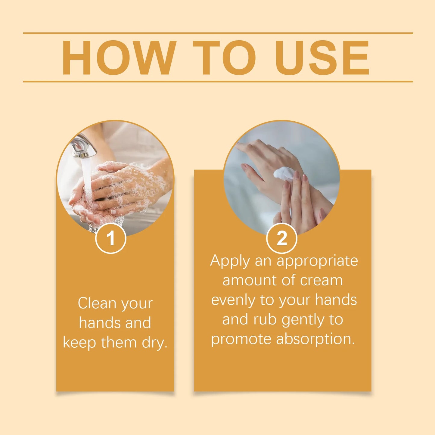 Turmeric & Clove Hand Cream, Moisturizing & Nourishing Hand Care, Hydrating Treatment for Dry Hands