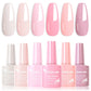 Venalisa HEMA TPO FREE Nail Gel Polish Glitter Gorgeous Full Coverage Soak Off UV LED French Nail Jelly Pink Nude Collection