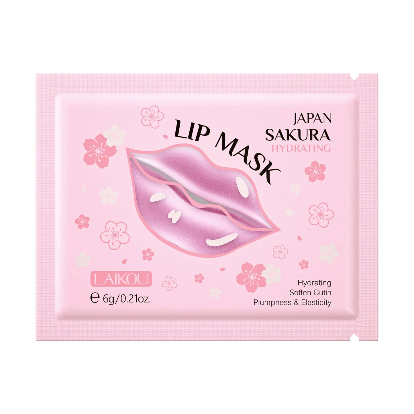 LAIKOU 5/10pcs Lip Mask Lip Care Moisturizing Hydrating Repair Lighten Lip Lines  Gel Patch Lips Pad Patches Care Products