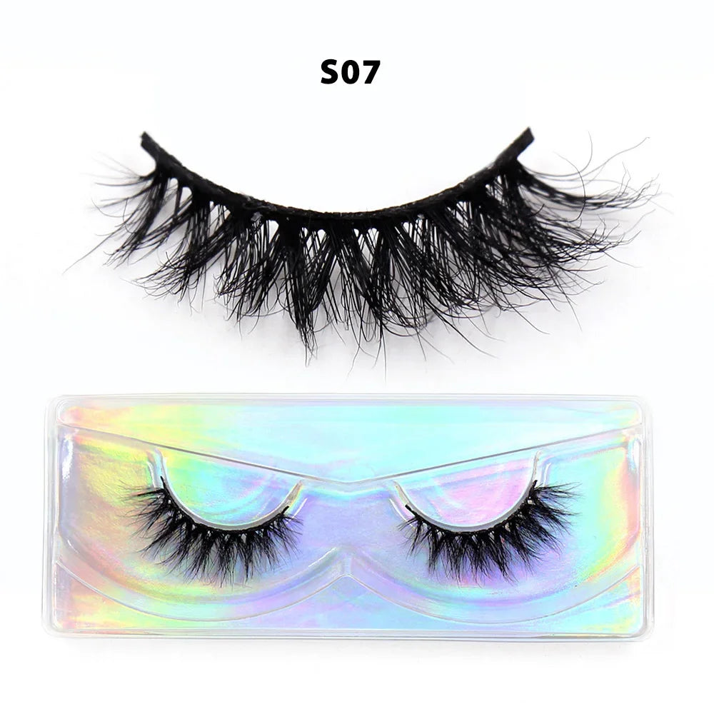 Half Eey Lashes Soft Mink Lashes Reusable Foxy Eyes False Eyelashes Natural Fluffy Makeup Tools Extension Fake Lashes Maquiagem