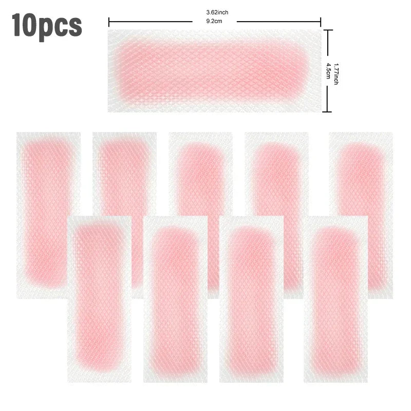 5/10/15/20stick Professional Hair Removal Wax Strips for Summer Depilation Double Sided Cold Wax Paper for Leg Body Face Useful