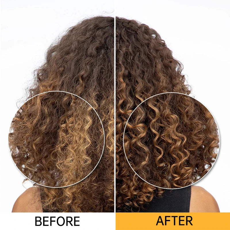 PURC 8 Seconds Magic Hair Mask Keratin Straightening Repair Damaged Frizy Treatment Soft Smoothing Professional Hair Care Cream
