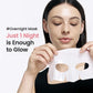 1/4/10PCs Bio Collagen Face Mask Shrink Pores Deep Hydrating Overnight Mask Moisturizing Refreshing Brightening Face Skin Care