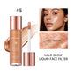 Bronzer Facial Gloss Liquid Highlighter Permanent Setting Contouring Liquid Moisturizes Soothes Long-lasting Effect Face Filter