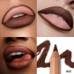 Nude Matte Lipstick Pencil 8 Colors Nude Matte Lipstick Pencil Velvet Contour Lip Liner High Pigmented Lip Liner Lip Makeup Tool