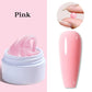 5/15ml Clear Non-Stick Hand Extension Gel Nail Polish 3D Shaping/Sculpting/Carving UV/LED Gel Milky Jelly Hard Gel Manicure DIY
