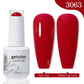 Arte Clavo 15ml Rose Red Pink Color Gel Nail Polish Autumn Winter Hot Sale Long Lasting Soak Off For Manicure Nail Art Gel