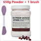 650g Chamomile Hyaluronic Acid Facial Moisturizing Mask Powder with Silicone Brush Increasing Skin Elasticity Rose Jelly Mask