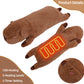 Electric Heating Pad for Period Cramps Menstruation Heatable Stuffed Animals Capybara Plush with a Hot Soft Belly for Wife Women