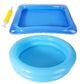 Portable Inflatable Foot Basin Convenient Foot Soaking Bath For Pool Beach Inflatable Foot Wash Basin CollapsiblePool Foot Bath