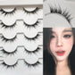 Fox Lash Clusters False Eyelashes Winged Lashes Clusters Manga Lashes Diagonal Flare Eyelashes Faux Cil Eye Lashes