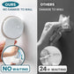 TAILI Soap Dish Bar Holder Suction Cup, Soap Sponge Holder for Shower, Bathroom, Tub and Kitchen Sink, Drill-Free, Removable