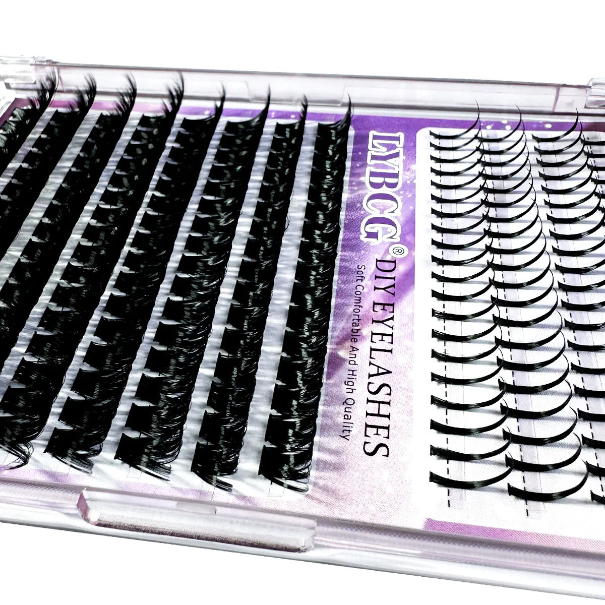Lash Clusters 120D 100D Lash Spikes Eyelash Clusters Volume Individual Lashes DIY Spiky Lash Extension Mega Cluster Eyelash