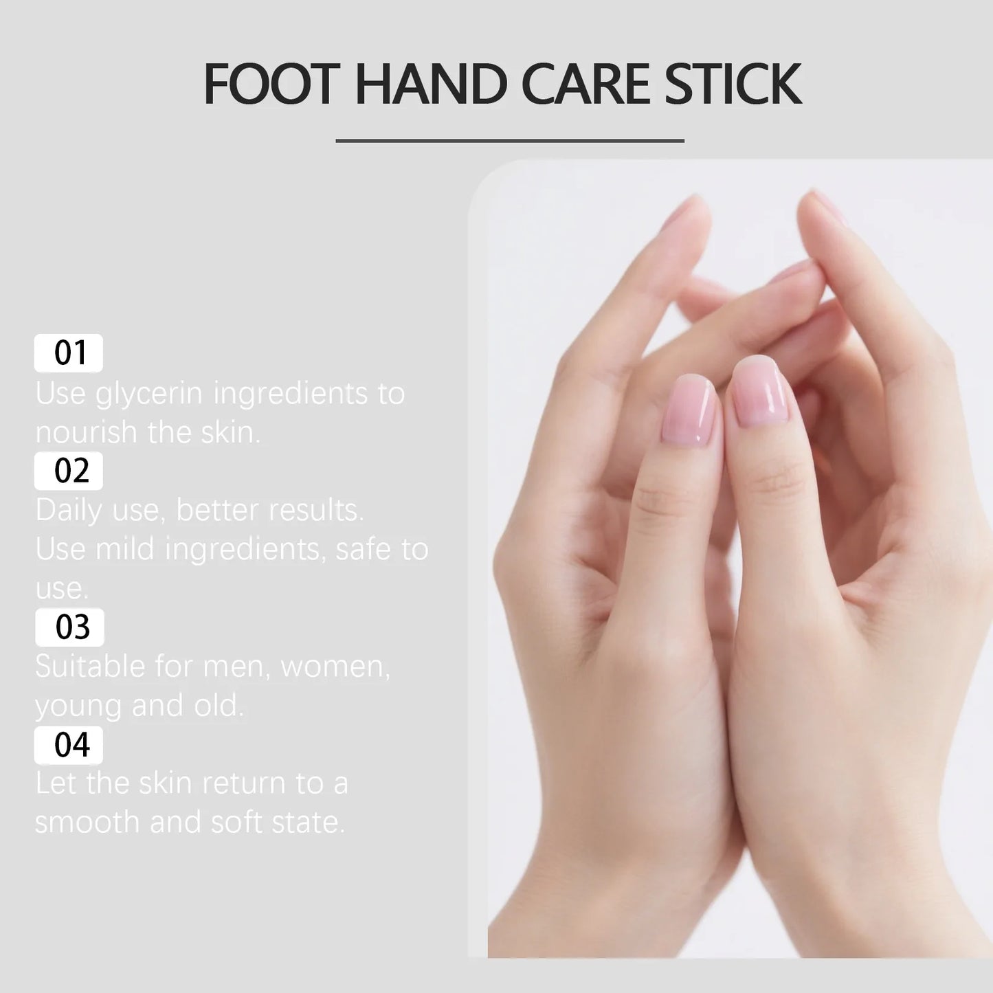 Christmas Hand Foot Cream Repair Softening Dry Cracked Durable Moisturizer Travel Hydrating Nourishing Balm Autumn Winter Gift