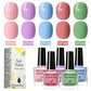 5pcs/set 8ml Water-Based Nail Polish Long Lasting Quick Drying No Need of Lamp to Cure Nail Supplies Vernis for Nails Manicure