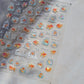 Colorful Water Bubble 5D Nail Art Stickers Goldfish Koi carp Dreamy Polarized Dreamlike Self Adhesive Delicate Manicure Decals
