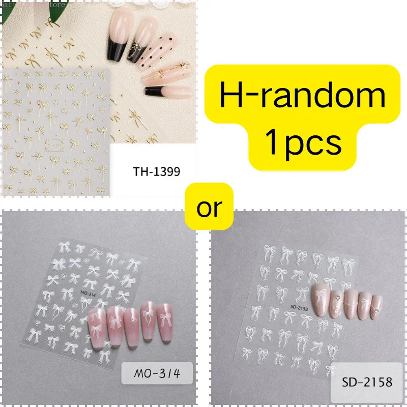1piece 5D glass fragment nail sticker high quality stained glass window grille design glitter art decoration design nail sticker