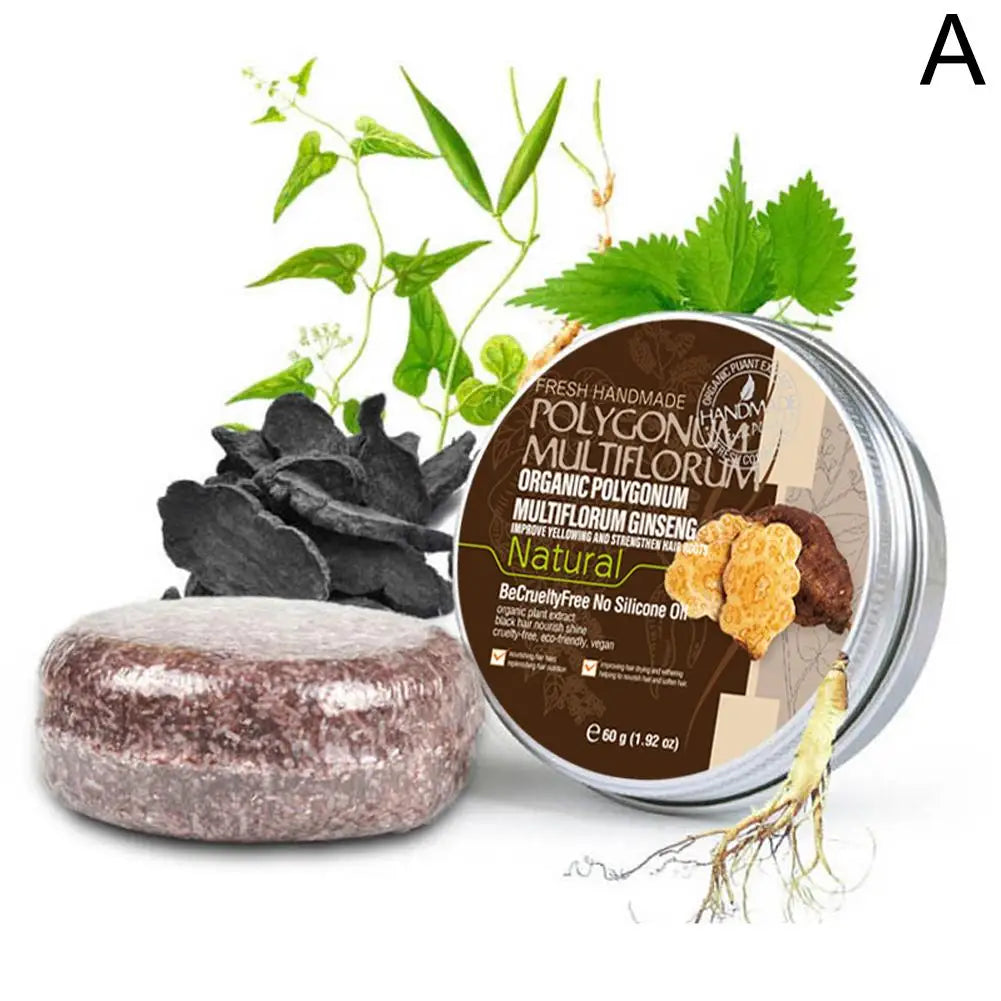 Rosemary Shampoo Soap Ginger/bamboo/lavender/Polygonum Multiflorum Deep Cleansing Soap Bar For Treated Dry Damaged Hair Care