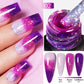 PUENTE 7.5ML Vibrant Blue Cat Eye Gel Nail Polish High Glossy Long-Lasting Soak Off UV Semi-Permanent Nail Art Varnish Manicure
