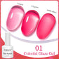 PUENTE Pearl Color Builder Nail Gel Polish Hema Free Shell Thread Glitter Nail Extension Semi-Permanent Construction Gel Varnish