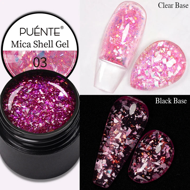 PUENTE 7.5ML Vibrant Blue Cat Eye Gel Nail Polish High Glossy Long-Lasting Soak Off UV Semi-Permanent Nail Art Varnish Manicure