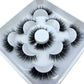 AMSDCN 5 Pairs 3d Mink Dramatic Volume Lashes Bulk Faux Thick Long Wispy Natural Mink Lashes Pack Short Wholesales Natural False