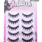 10 Pairs Natural Eye Lashes Faux Mink Eyelashes Winged End Eye Elongated Eyelashes Natural Long Manga Lashes Fake Lashes Makeup
