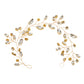 Flower rhinestone hair ornament Hair clip Handmade alloy rhinestone hair clip Bridal wedding hair ornament crystal hair ornament
