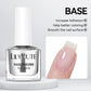 LILYCUTE 7ml Clear Nail Base Top Polish Nail Care Polish Milky White Pink Strengthener Nail Hardener Long Lasting Nail Varnish