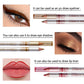 12PCS/PACK 2 in 1 Eyeliner 12 Colors Lip Pencil Long-lasting Waterproof Makeup Cosmetic Set Eye Liner HOT SALE