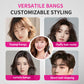 Bangs Comb Mini Straight Hair Comb Wireless Charging Portable Curling Iron Portable Styling Electric Comb Does Not Hurt Hair