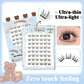 Ultra-thin Noglue Lashes Zero-touch False Eyelashes Natural Eyelash Clusters Lashes with Eyelash Glue Self Adhesive Eyelashes