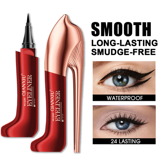 High-heeled Shoes Come with A Black Eyeliner Pen, Which Is Waterproof, Sweat-resistant and Does Not Smudge The Eyeliner.