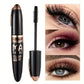 1 PC Waterproof 3D Mascara Thick Long Smudge-proof Plump Encrypted Long-lasting Curling Large Eye Makeup with 360° Spiral Brush