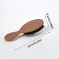 1Pcs Portable Mini Natural Boar Bristle Oval Hair Brush Comb Head Scalp Massage Comb Salon Hair Care Brush Styling Tool