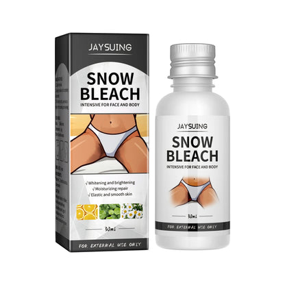 Body Snow Bleach Cream Nicotinamide Removal Dark Spot Melanin Brighten Private Parts Underarm Bleaching Armpit Elbow Knees Joint