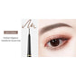 Novo Color Double Eyebrow Pencil with Brush Waterproof Lasting Extremely Slim Sketch Eye Brow Tattoo Pen Eye Makeup Cosmetic