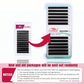 FADVAN 0.15/0.20mm Ellipse Lashes Flat Soft Wires Eyelash Extensions C/D Curl Super Mink Faux Semi-permanent Individual Lash