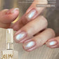 15ml Snow Pear Crushed Ice Cat Eye Gel Nail Polish,  Shiny Bubble-Free UV/LED Quick-Drying Gel Suitable For Nail Art DIY Design