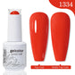 Arte Clavo 15ml Rose Red Pink Color Gel Nail Polish Autumn Winter Hot Sale Long Lasting Soak Off For Manicure Nail Art Gel