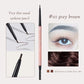 Maxfine Ultra Fine Triangle Eyebrow Pencil Precise Brow Definer Long Lasting Waterproof Morandi Cool Brown Eyebow Makeup 6 Color