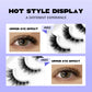 Veltrinay Cat Eye Lashes Soft Natural Faux Mink Eyelashes Fake Lashes Natural Look Wispy Winged End Eye Elongated Makeup