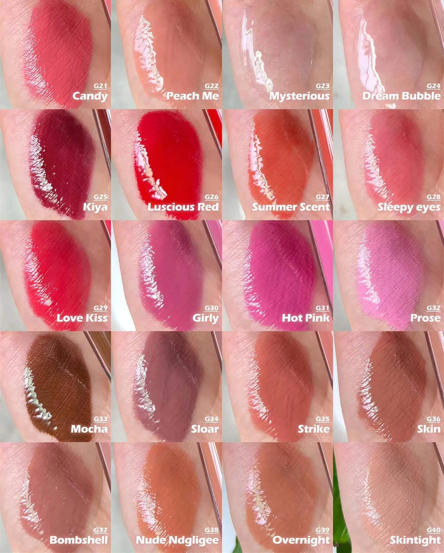 Private Label Diamond Lipgloss Wholesale Clear Shiny Glitter Glossy Makeup Lip Gloss Custom Liquid Lipstick Bulk Products