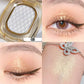 Potato Texture Glitter Eyeshadow Palette Monochrome Pearlescent Diamond Highlighter Lasting Brighten Shiny Eyes Makeup Cosmetics