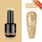 BORN PRETTY 10ml Sparkling Glitter Reflective Gel Nail Polish Sparkly Holo Shiny Pink Silver Black Gel Nail Art Salon Varnish