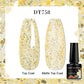 MEET ACROSS 160 Colors 7.3ml Gel Nail Polish Vernis Glitter Sparkly Semi Permanent Soak Off LED UV Gel Varnish Nail Art Manicure