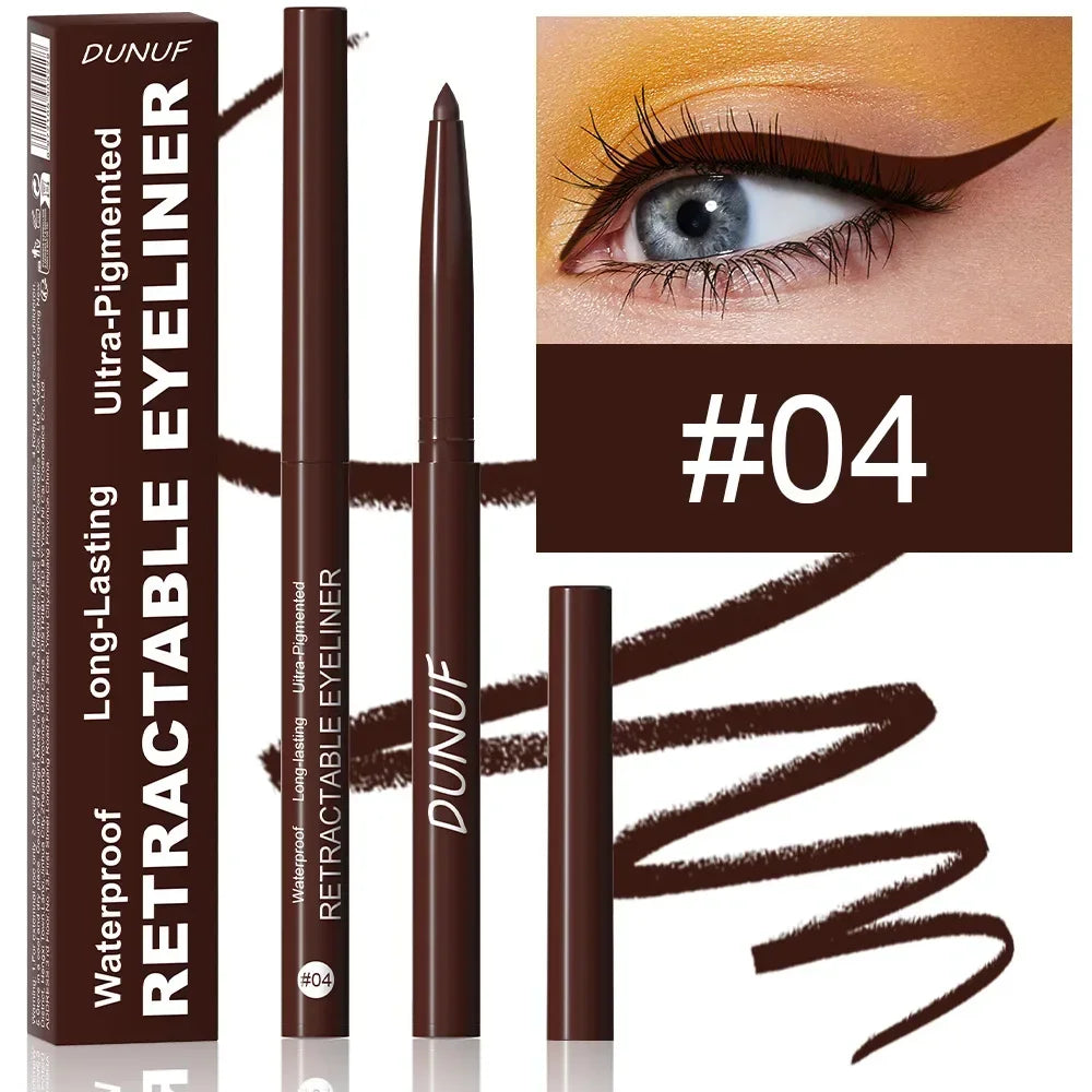 Quick-drying Eyeliner Waterproof Liquid Eyeliner Gel Pen Colourful Pigment Long Lasting Smooth Pencil Eye Beauty Makeup Cosmetic